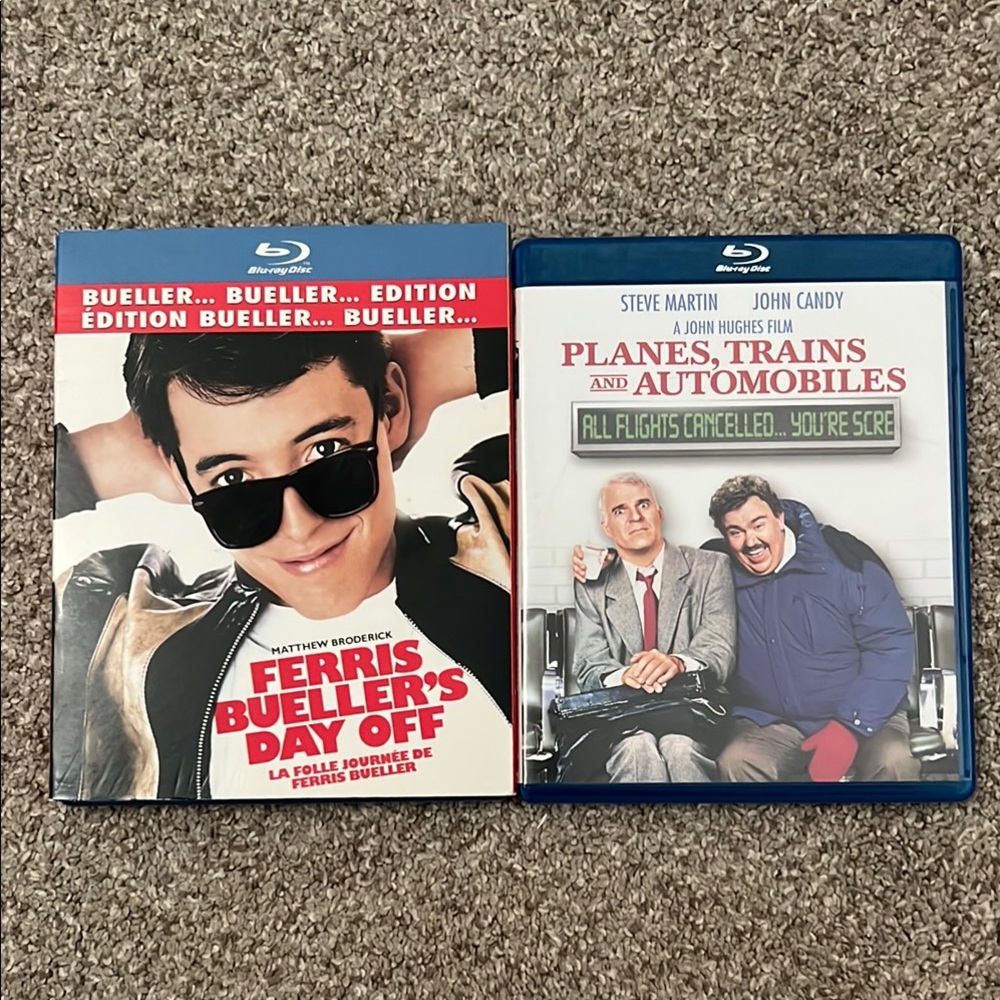 Ferris Bueller's Day Off & Planes, Trains and Automobiles Blu-ray Set